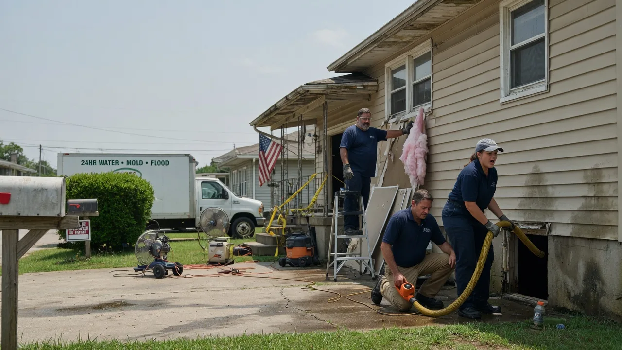 Water Damage Repair in Grapeville, PA near me